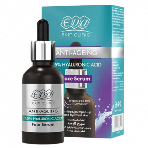 EVA SKIN CLINIC ANTI-AGING HYALURONIC ACID 1.5% FACIAL SERUM 30 ML